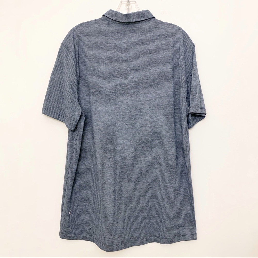 Lululemon Evolution Polo Button Down Stripe Shirt - image 6